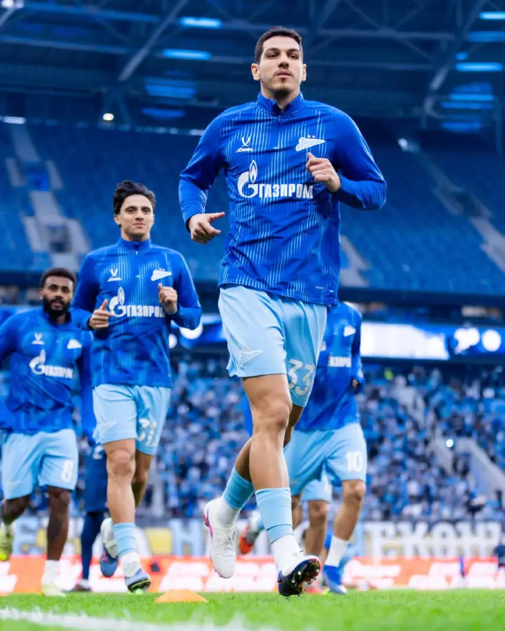 Разминка «Зенита»