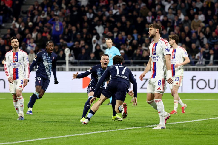 Игроки «Сельты» празднуют гол