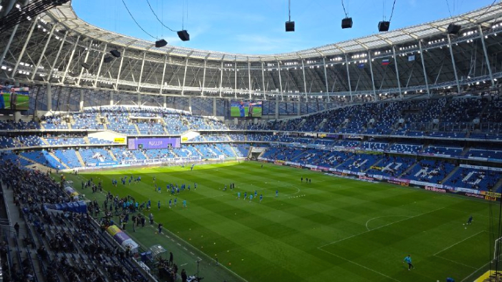 «ВТБ Арена» перед матчем