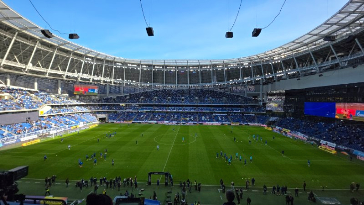 «ВТБ Арена» перед матчем