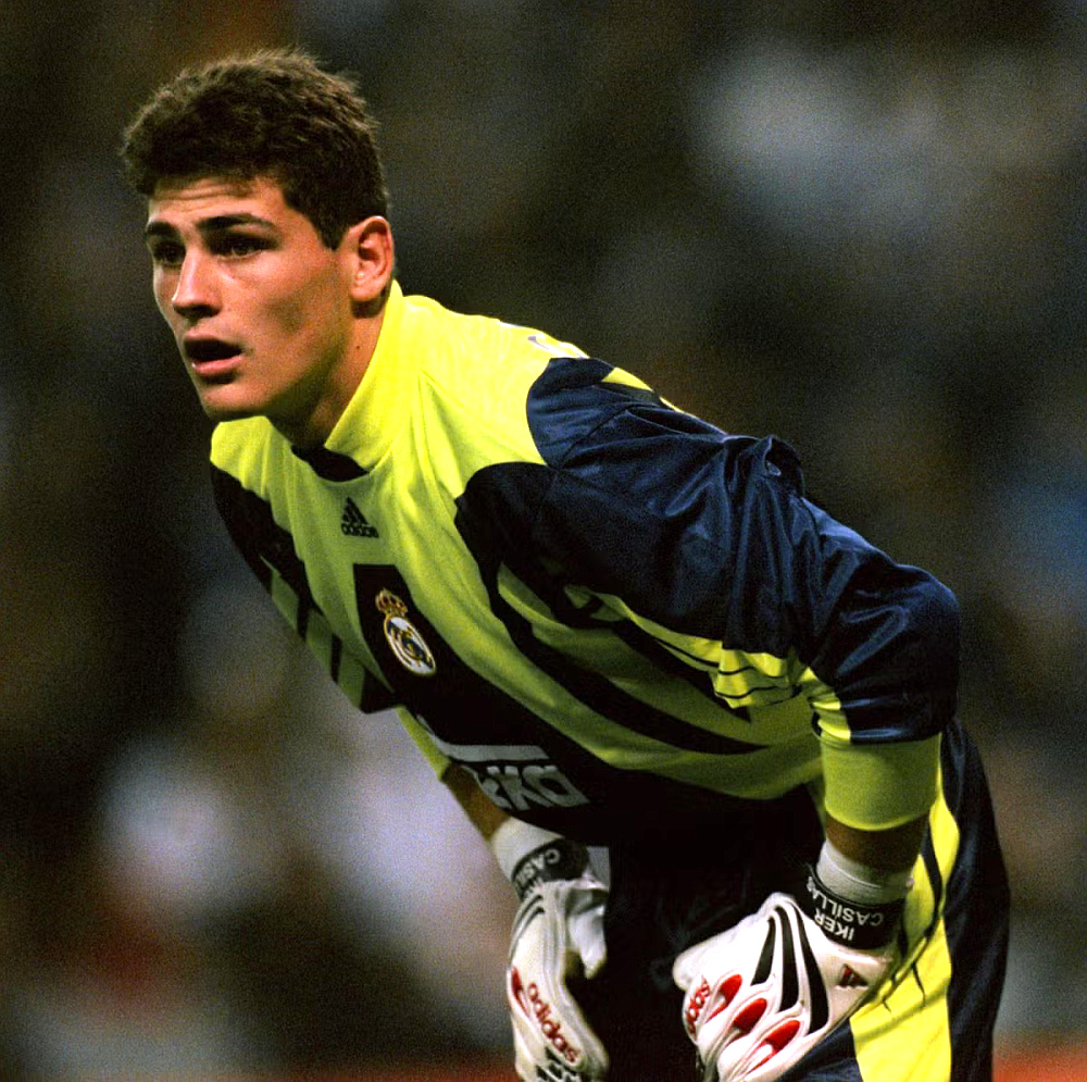 Икер Касильяс в дебютном сезоне за «Реал»