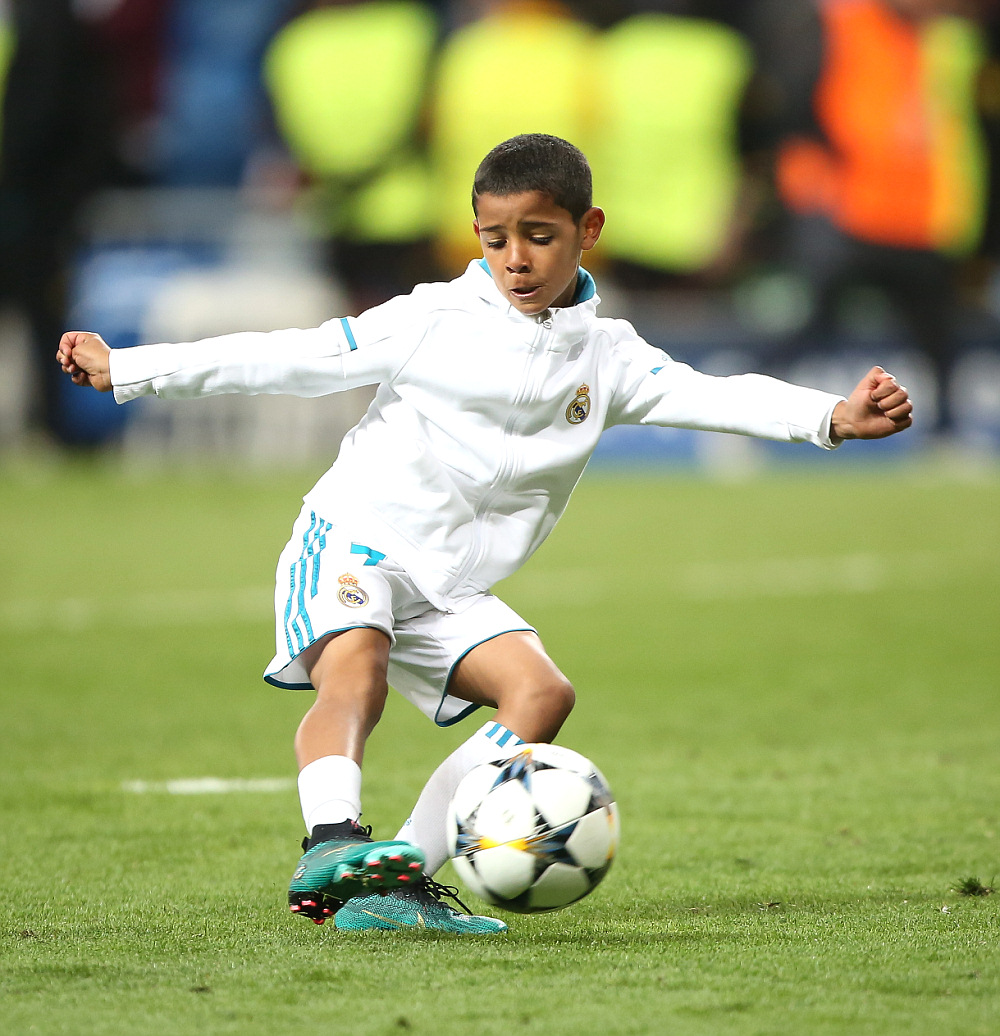 Роналду-младший в 2018 году