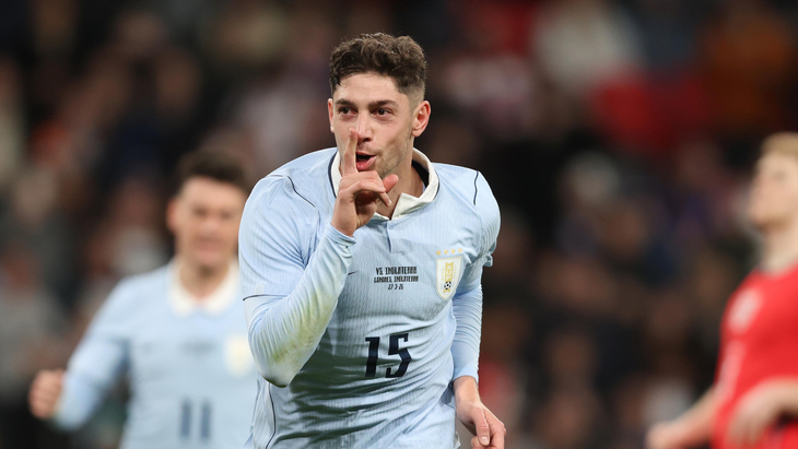 Федерико Вальверде — игрок сборной Уругвая