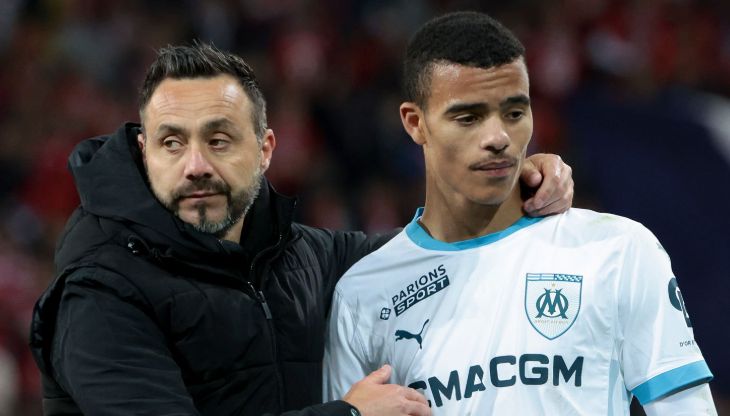 Роберто Де Дзерби и Мейсон Гринвуд