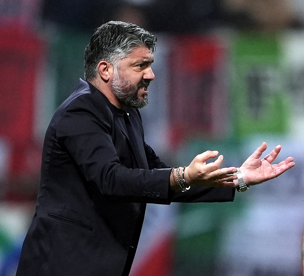 Дженнаро Гаттузо во время матча