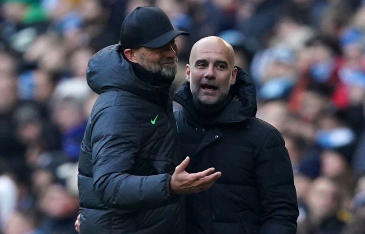 Юрген Клопп и Хосеп Гвардиола