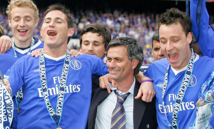 Фрэнк Лэмпард, Жозе Моуринью и Джон Терри
