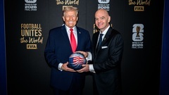 Джанни Инфантино и Дональд Трамп