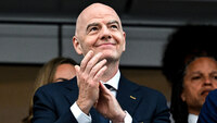 Джанни Инфантино, пока ещё президент ФИФА