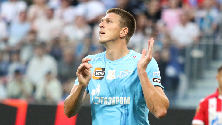Александр Соболев — нападающий «Зенита»