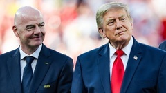 Джованни Инфантино и Дональд Трамп