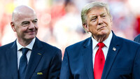 Джанни Инфантино и Дональд Трамп