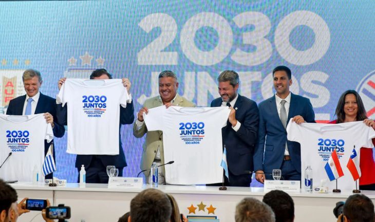 ЧМ-2030 состоится в шести странах — Испании, Португалии, Марокко, Аргентине, Уругвае и Парагвае