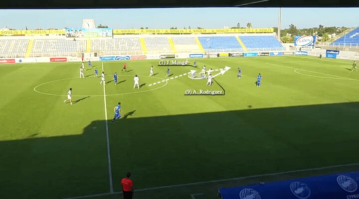 Скриншот трансляции матча Англия U18 — Греция U18