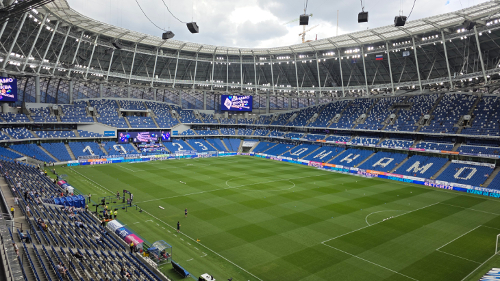 «ВТБ Арена» перед матчем