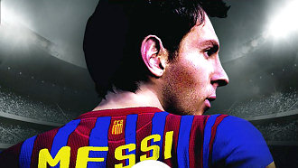 Лионель Месси на обложке «FIFA 13»