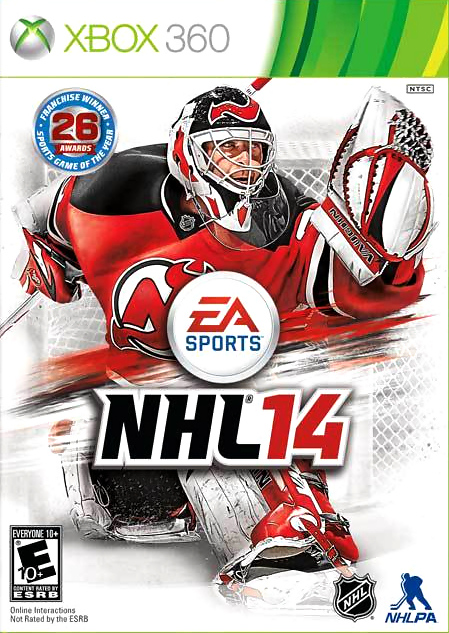 Обложка «NHL 14»