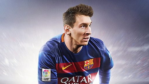 Обложка общемирового издания игры FIFA 16