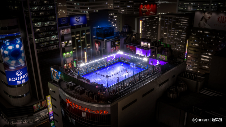 Матч на крыше в Токио