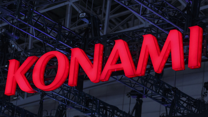 Логотип Konami в Токио