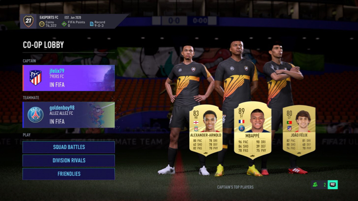 Co-Op Ultimate Team