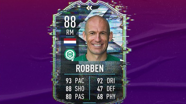 Обновленная карточка Роббена