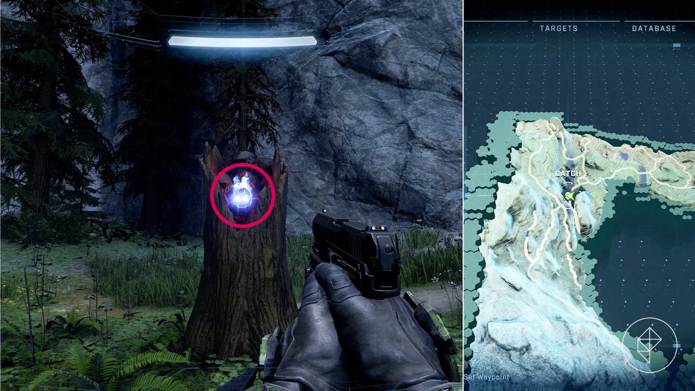 Скриншот и карта с Catch Skull