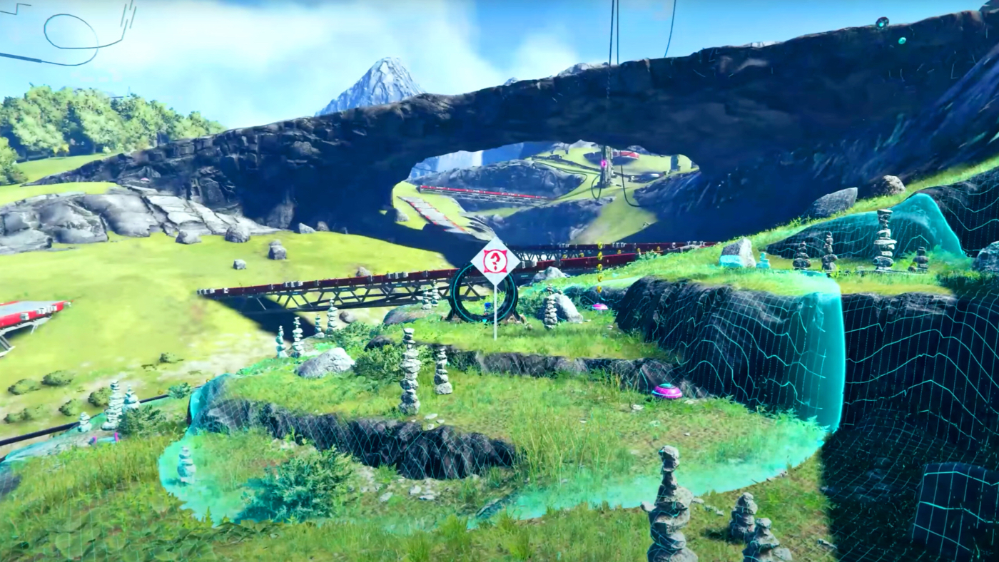 Открытый мир в Sonic Frontier