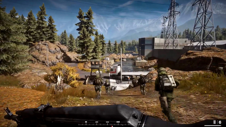 Скрин из мода для Battlefield 3