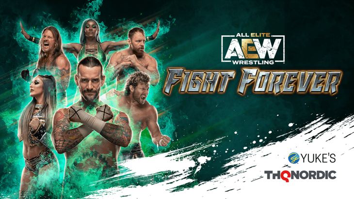 Обложка игры AEW Fight Forever