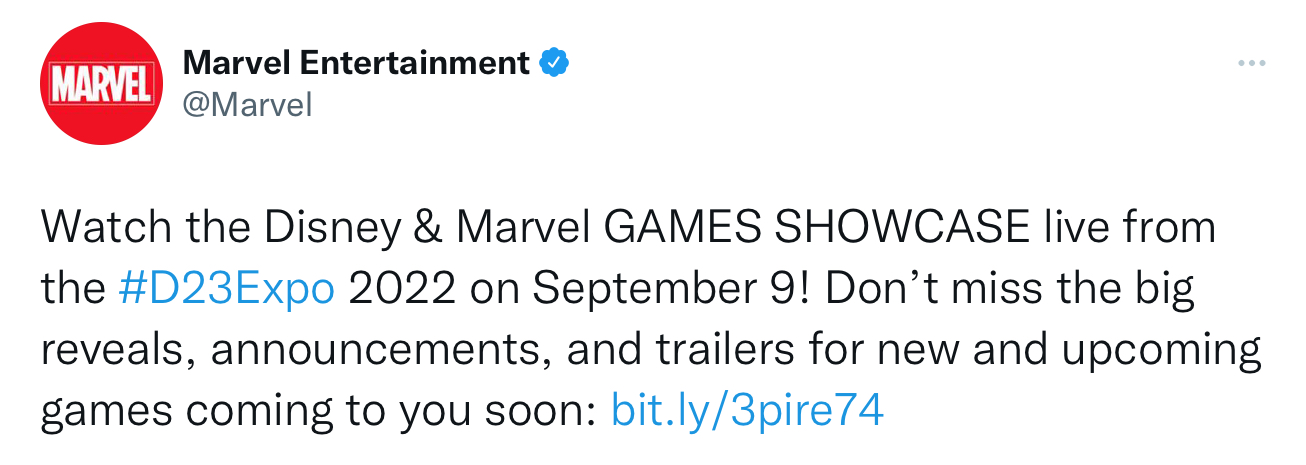 Анонс ивента Disney и Marvel