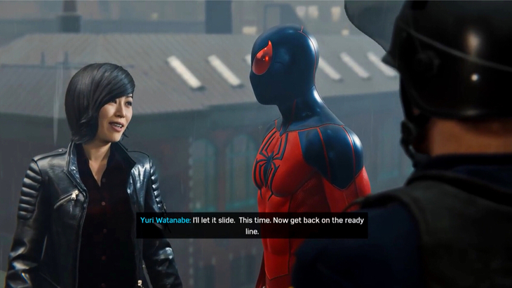 Кат-сцена из Marvel’s Spider-Man