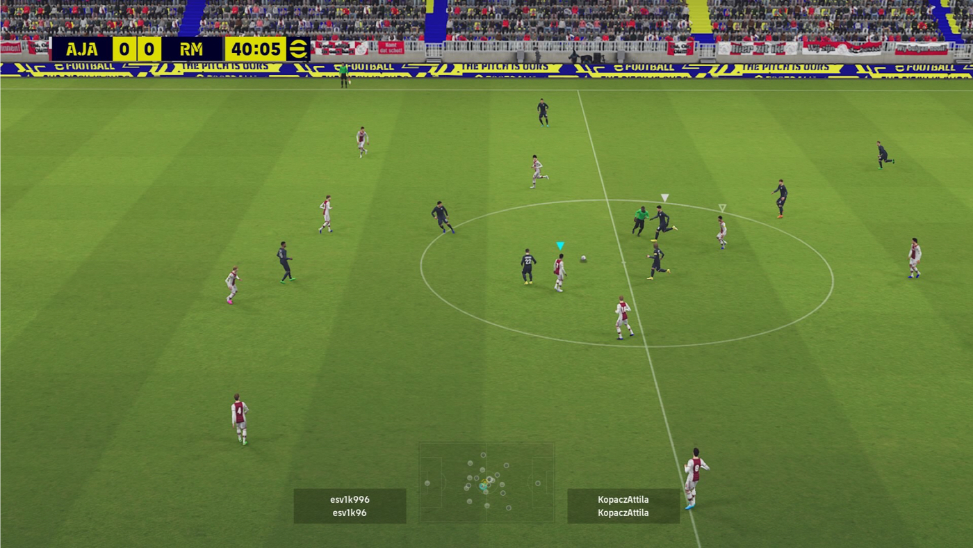 Сетевой матч в eFootball 2023