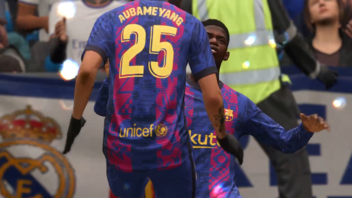 Празднование гола в FIFA 22