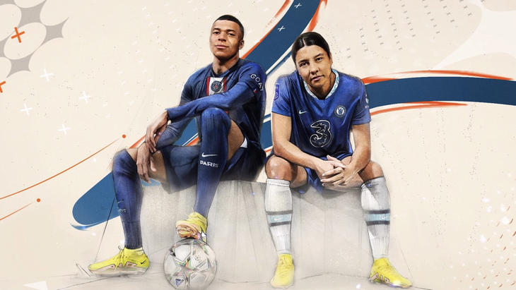 Стартовый экран FIFA 23