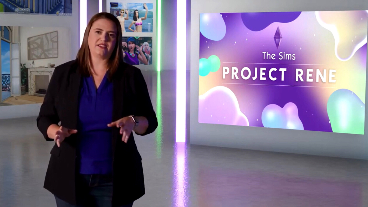 Кадр из анонса The Sims Project Rene