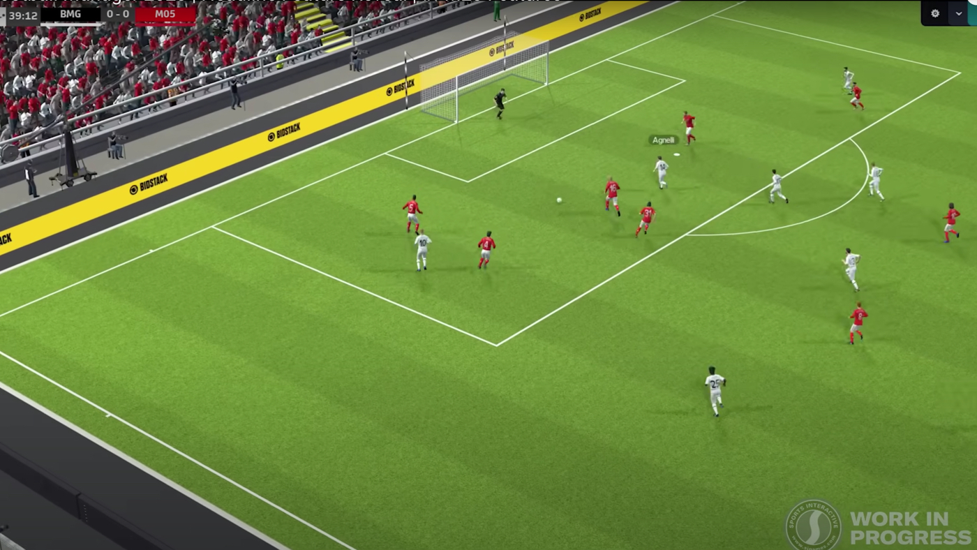 Матч в Football Manager 2023