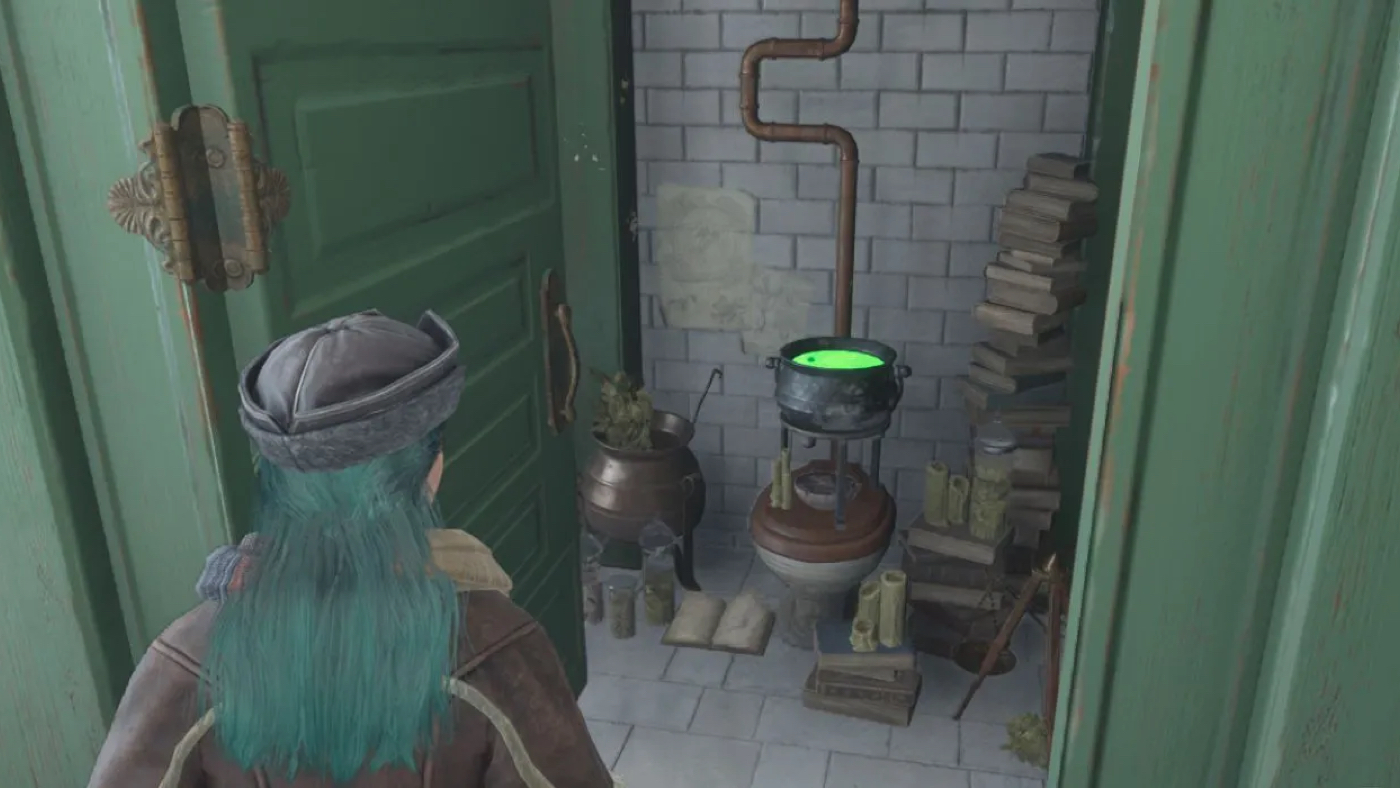 Пасхалка с Оборотным зельем