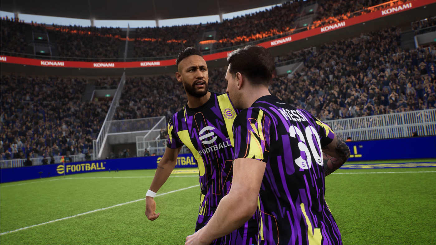 Неймар и Месси в eFootball