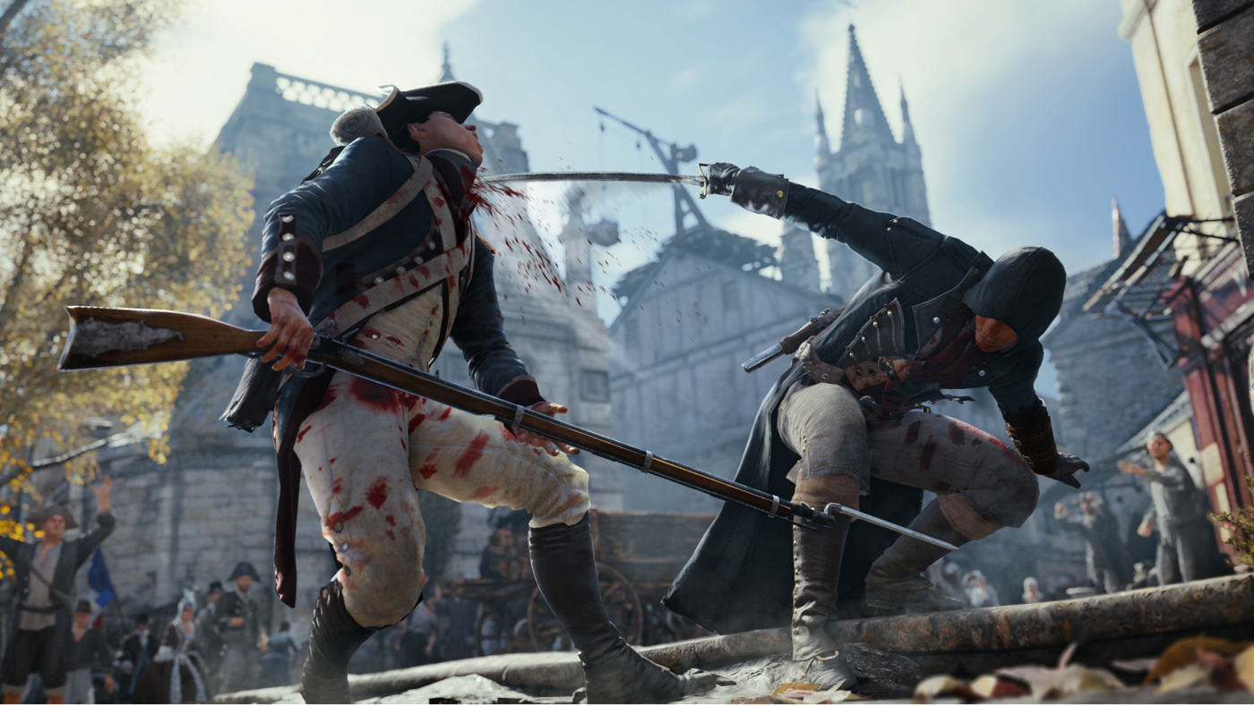 Сражение в Assassin’s Creed Unity