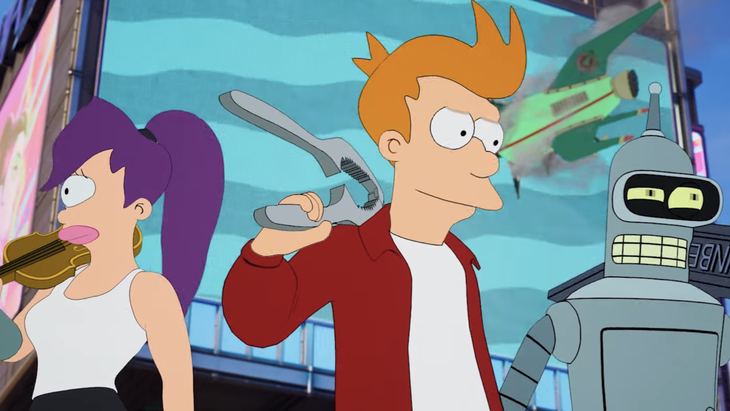 Герои «Футурамы» в Fortnite