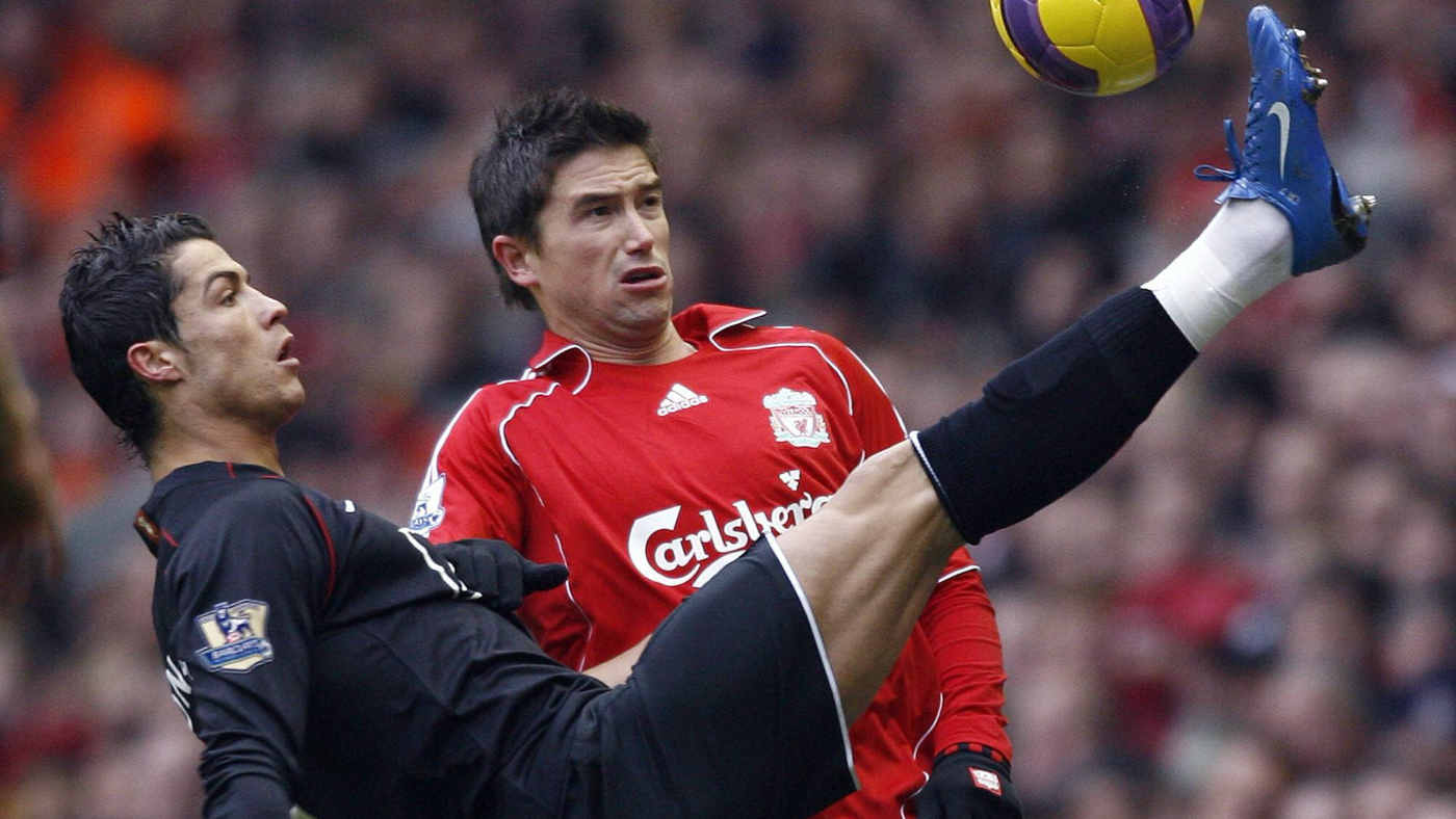 Роналду в матче АПЛ против «Ливерпуля»