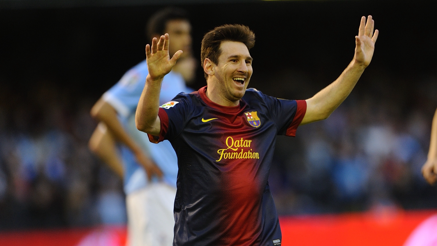 Месси в составе «Барселоны» в сезоне 2012/13