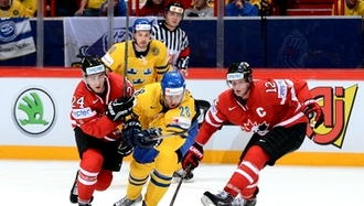 В четвертьфинале шведы сыграют с канадцами