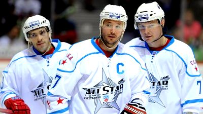 В прошлом году на Матч всех звезд КХЛ приехал не только Илья Ковальчук, но и Павел Дацюк
