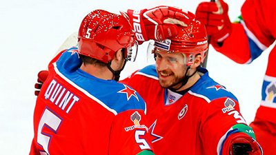 Хоккеисты ЦСКА