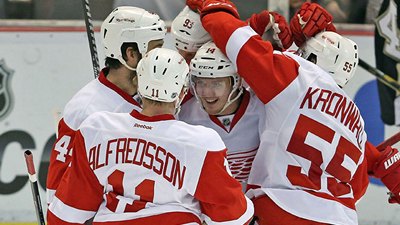 Хоккеисты «Детройта»