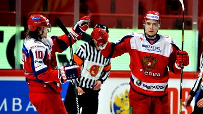 В субботу россияне разгромили сборную Чехии со счетом 6:0