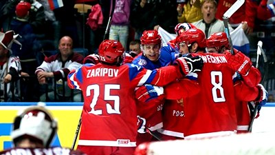 Хоккеисты сборной России