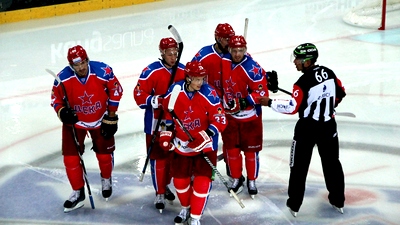 Хоккеисты ЦСКА